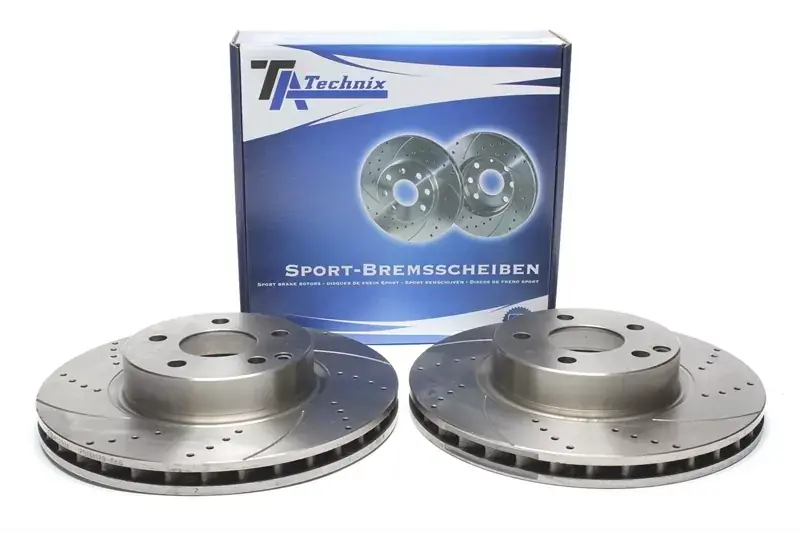 Direkt Vom Hersteller TA Technix Sport Bremsscheiben Satz Vorderachse passend für Mercedes Benz CLS / E-Klasse