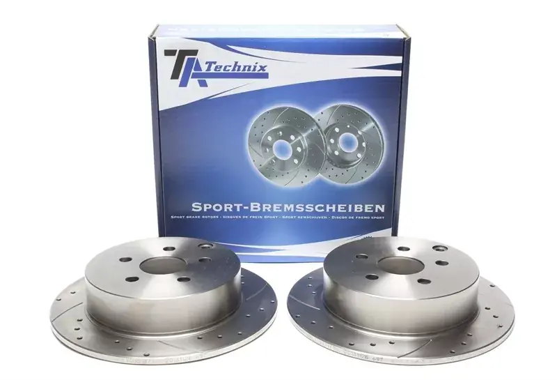 Meistverkauft TA Technix Sport Bremsscheiben Satz Hinterachse passend für Toyota Celica / Prius