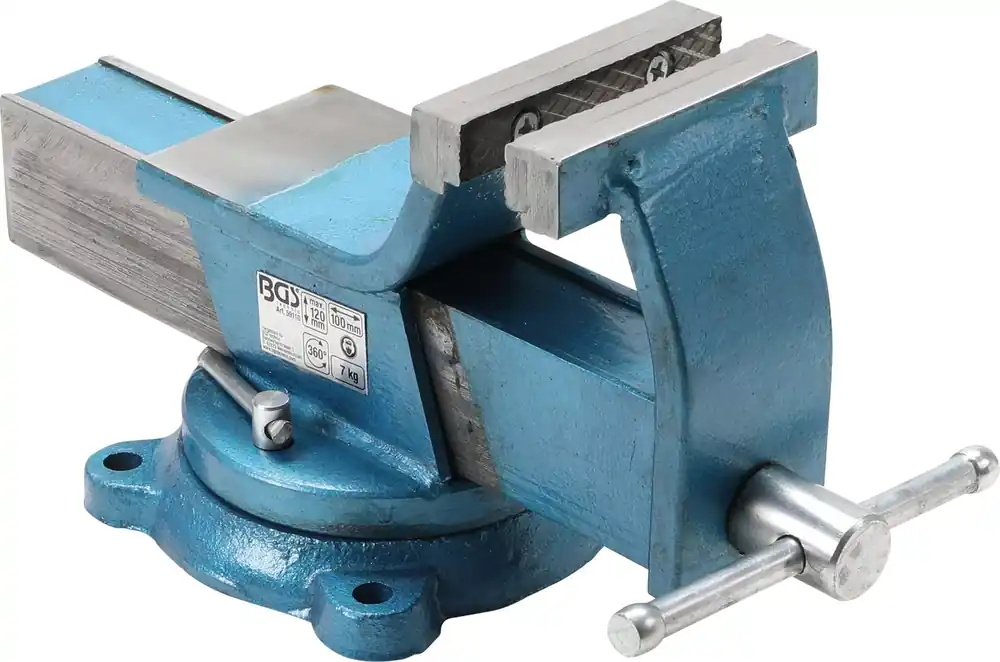 Stahl-Schraubstock geschmiedet 100 mm Backen Online Kaufen
