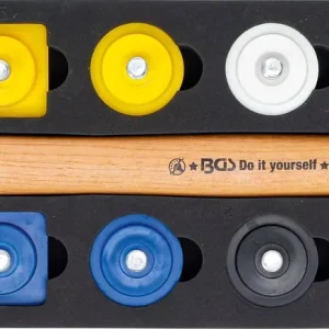 Kracherpreis Wechselkopf-Hammer-Satz Ø 43 mm 9-tlg.