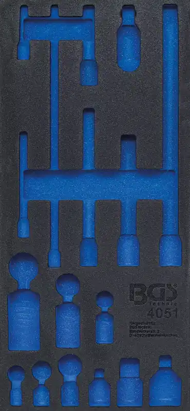 Saisonangebot Werkstattwageneinlage 1/3 leer passend für Art. 4051