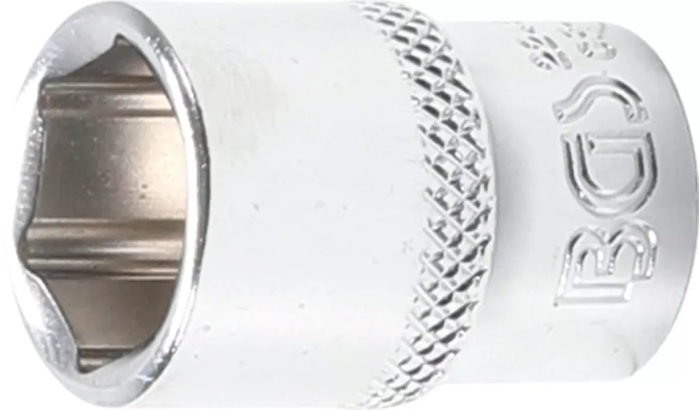 BGS Steckschlüssel-Einsatz Sechskant 1/4 Zoll SW 12 mm Zertifiziert