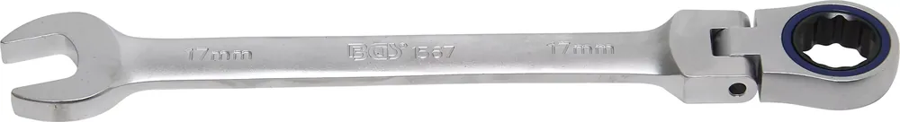 Ratschenring-Maulschlüssel abwinkelbar SW 17 mm Neue Ware