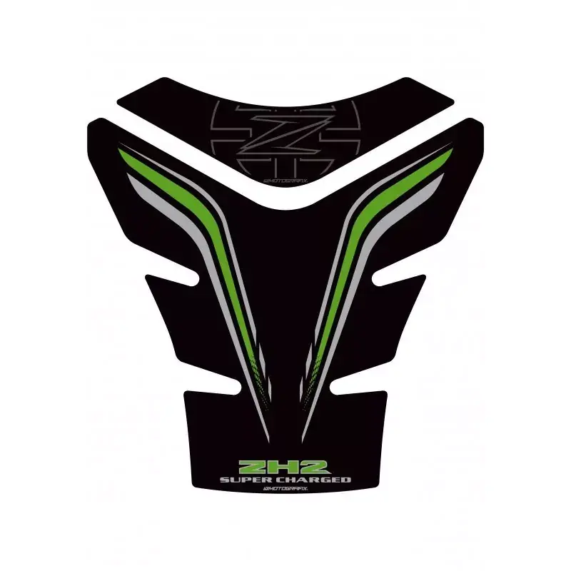 Nur Für Kurze Zeit Motografix 3D Gel Tank Pad Protector passend für Kawasaki Z H2