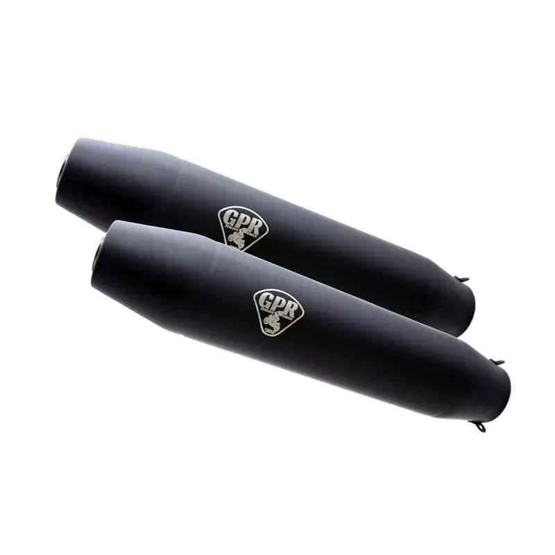 GPR Deeptone Black Auspuff passend für Yamaha XJ 600 Diversion 1991–2001 Zertifiziert