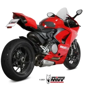 MIVV Delta-Race Edelstahl Endschalldämpfer passend für Ducati Panigale-Streetfighter V2 20-24 Saisonangebot