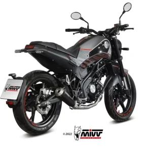 MIVV X-M1 Endschalldämpfer Edelstahl Schwarz passend für Benelli Leoncino 125 Angebot
