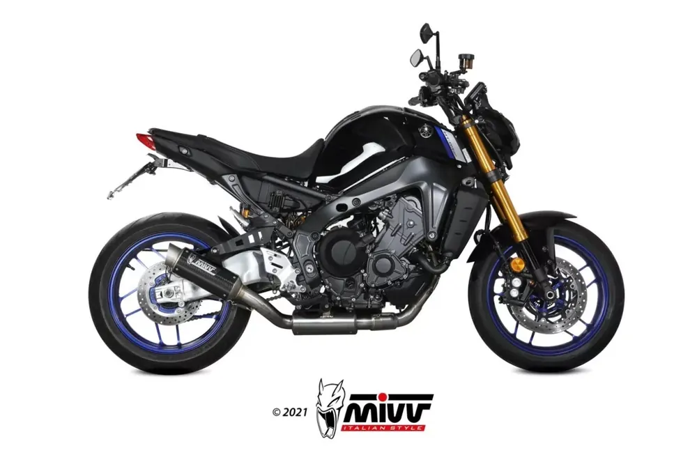 Expressversand MIVV Komplettanlage GPPro Carbon passend für Yamaha MT-09/FZ-09 21-23