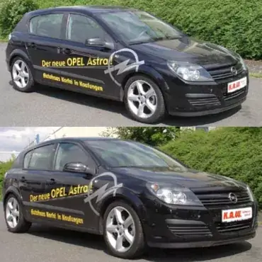 Mega-Angebot K.A.W. Tieferlegungsfedern passend für Opel Astra H Limousine (03/2004–11/2009)