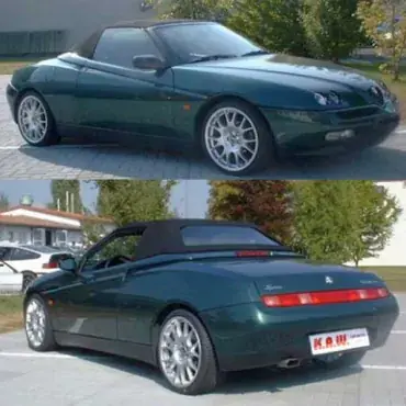 K.A.W. Tieferlegungsfedern passend für Alfa Romeo Spider Cabrio 916 Kracherpreis