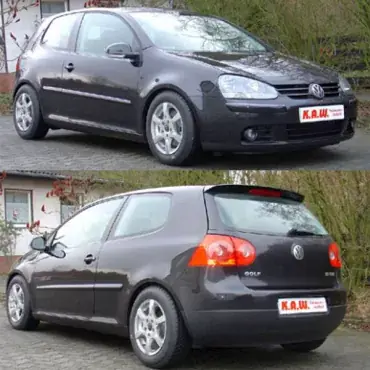 Sonderaktion K.A.W. Tieferlegungsfedern passend für Volkswagen Golf 5 1K