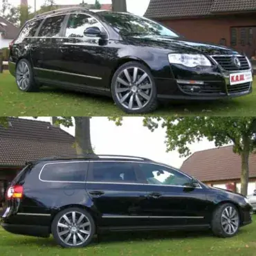 K.A.W. Tieferlegungsfedern passend für Volkswagen Passat Variant 3C 08/2005–11/2010 Neue Kollektion