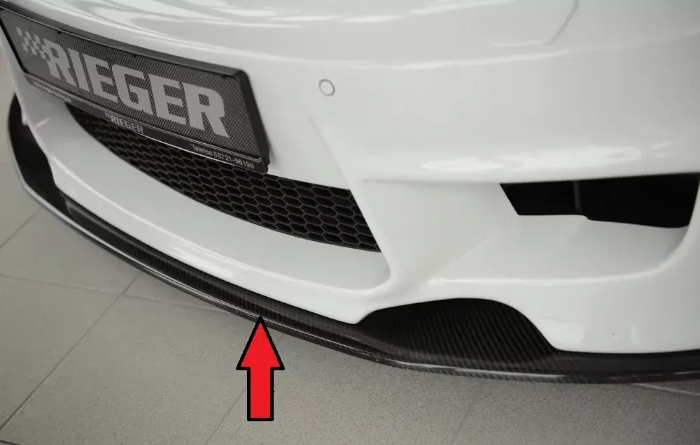 Finale Aktion Rieger Carbon Spoilerschwert passend für BMW 1er E82 E88