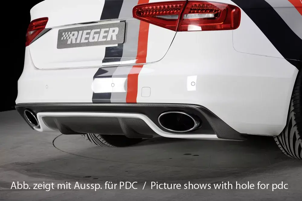 Saisonangebot Heckschürze passend für Audi A4 B8/B81 Limousine Facelift