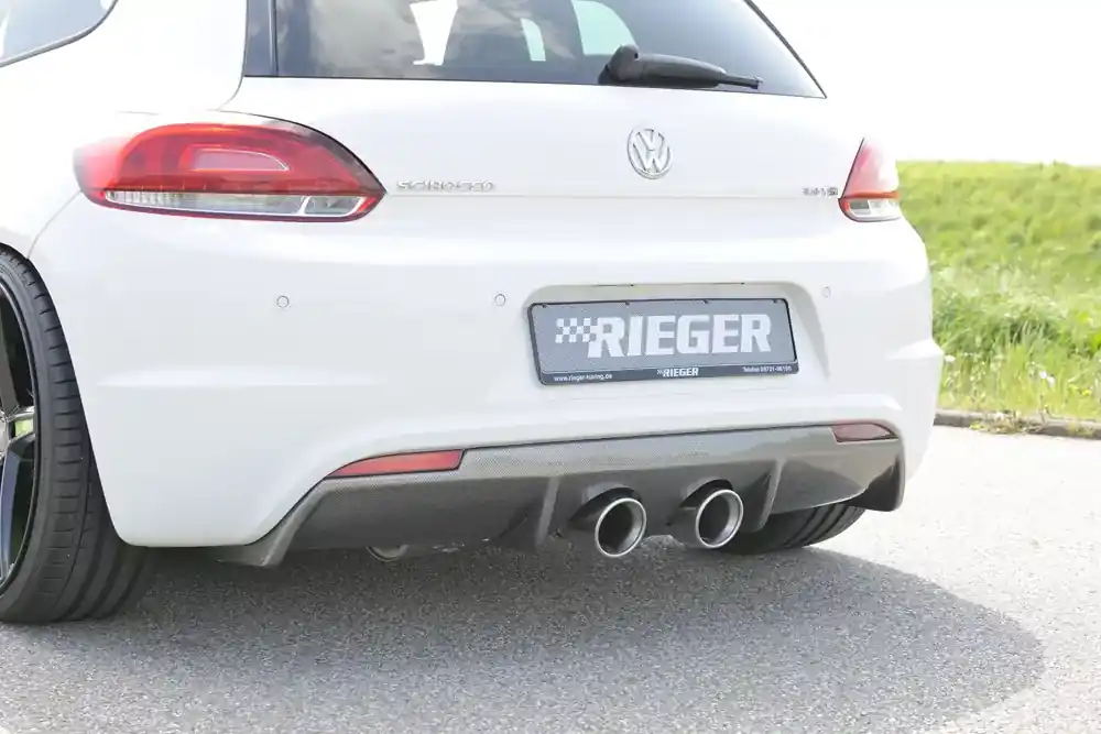 Geprüft R-Line Heckschürze passend für VW Scirocco 3 (13) 2-türig 08/08–04/14 (bis Facelift)