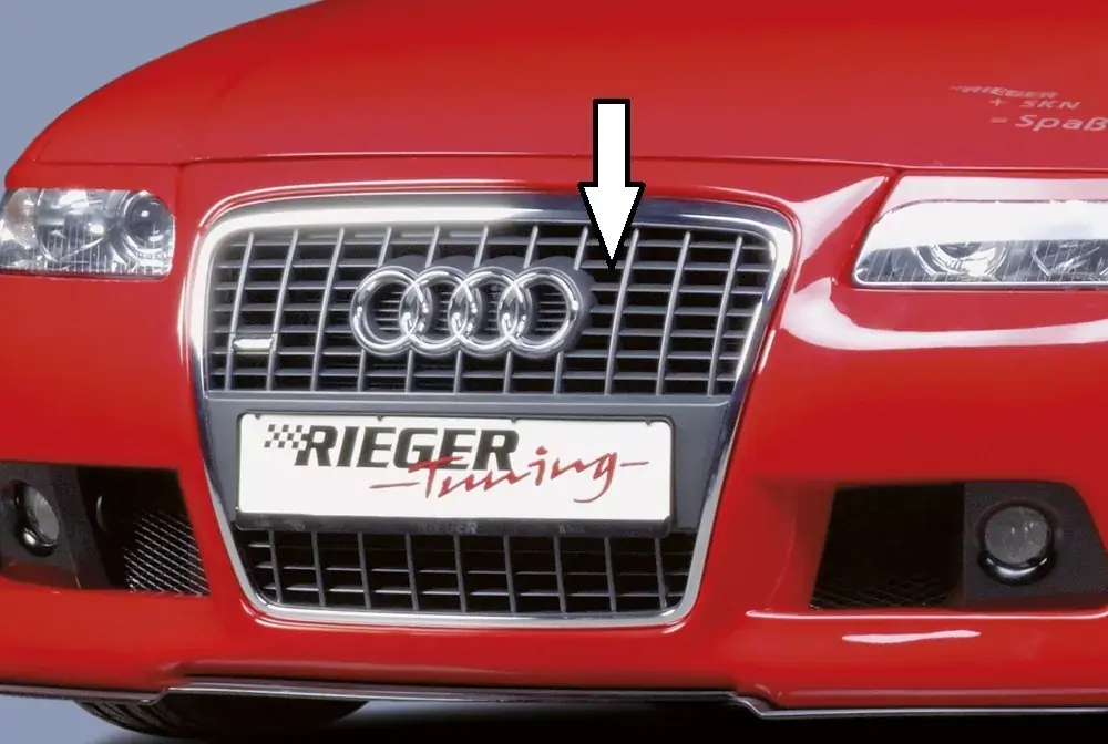 Markenprodukt Grill passend für Audi A3 (8L) R-Frame Stoßstange