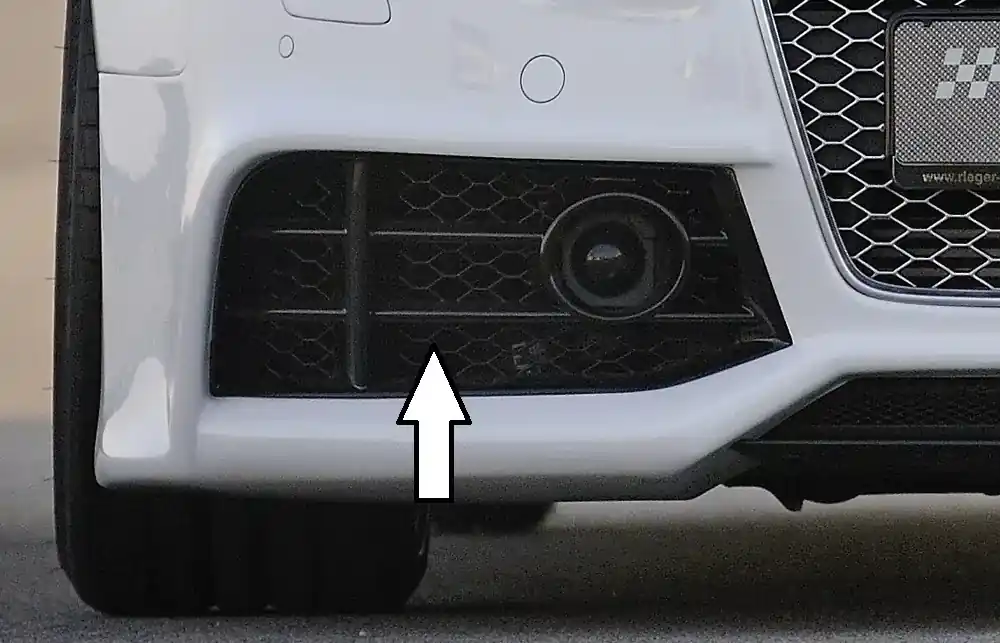 Garantierte Lieferung Lufteinlassblende passend für Audi A5 (B8/B81) Cabrio 06.07-07.11 (bis Facelift)