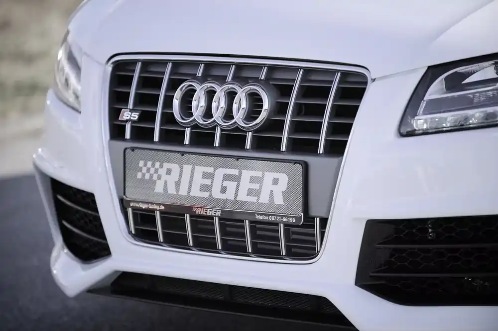 Heißes Angebot Kühlergrill platinumgrau passend für Audi S5 (B8) Cabrio 06.07-07.11