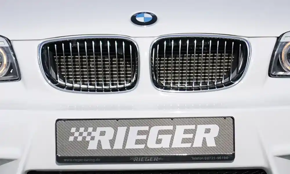 Kracherpreis Facelift-Niere rechts Chrom/Schwarz passend für BMW 1er E87