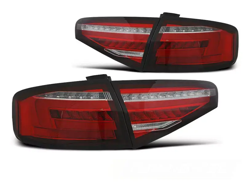 LED BAR Rücklichter rot weiß dynamische Blinker passend für Audi A4 B8 12–15 Limousine Top-Preis