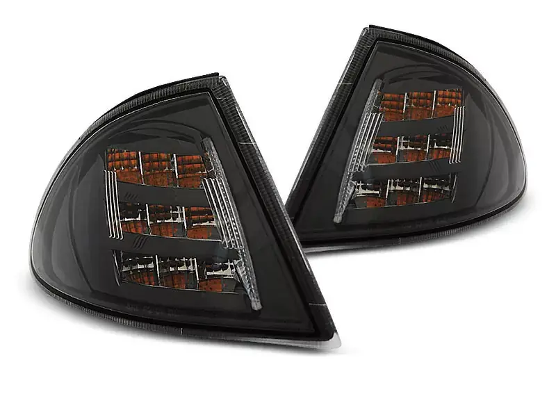 Sofort Bestellen LED Blinker schwarz passend für BMW E46 Limousine & Touring (05/1998–08/2001)