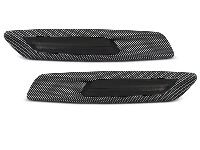 Blinker getönt LED Carbon F10 Style passend für BMW E60 / E90 / E92 / E82 Top-Seller