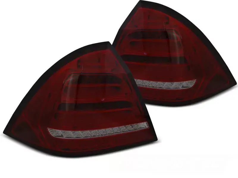 LED BAR Rücklichter rot getönt mit dynamischem Blinker passend für Mercedes W203 Limousine 00–04 Top-Preis