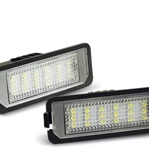 Aktuell Kennzeichen LED-Leuchten passend für VW Golf IV, Golf V, Passat B6, Eos, Phaeton, New Beetle, Lupo, Polo 9N3