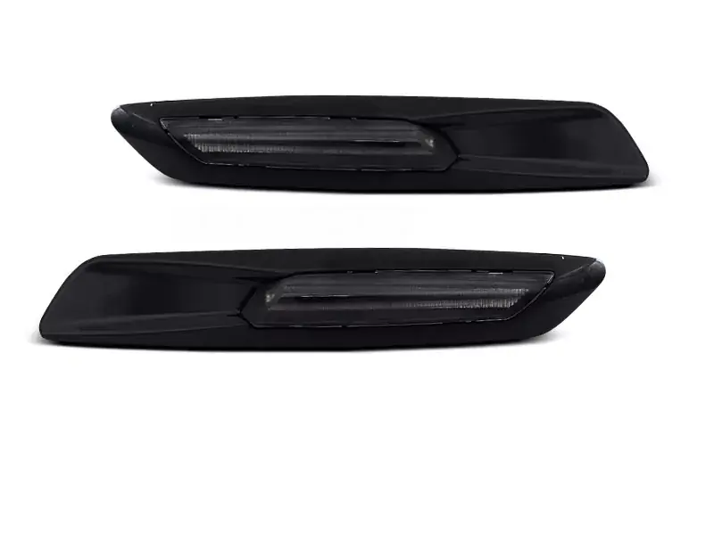 Neuheit LED Blinker F10 Style getönt glänzend schwarz passend für BMW E60 / E90 / E92 / E82