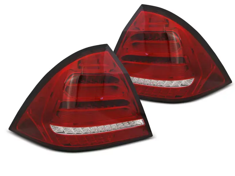 LED BAR Rücklichter rot weiß dynamische Blinker passend für Mercedes W203 Limousine 00-04 Mega-Angebot