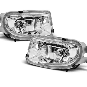 Versand Am Gleichen Tag Nebelscheinwerfer chrom passend für Mercedes W210 / CLK / SLK
