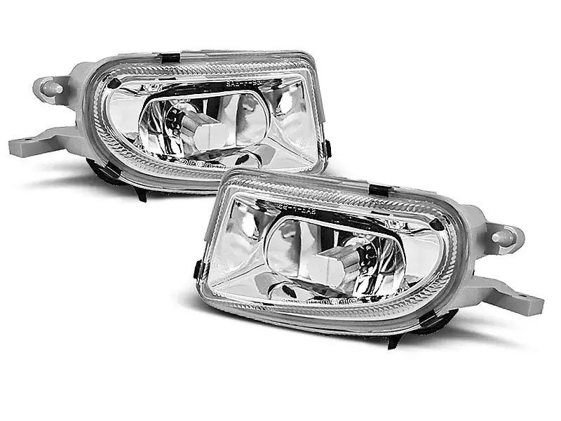 Versand Am Gleichen Tag Nebelscheinwerfer chrom passend für Mercedes W210 / CLK / SLK