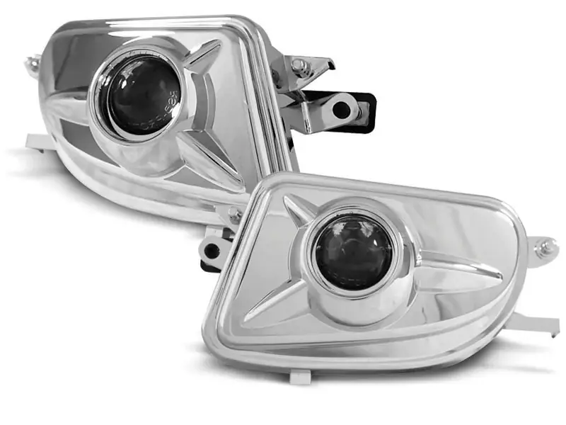 Nebelscheinwerfer chrom passend für Mercedes W210, CLK, SLK Billig