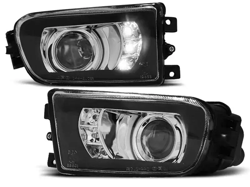 Abverkauf Nebelscheinwerfer schwarz LED passend für BMW E39 / Z3