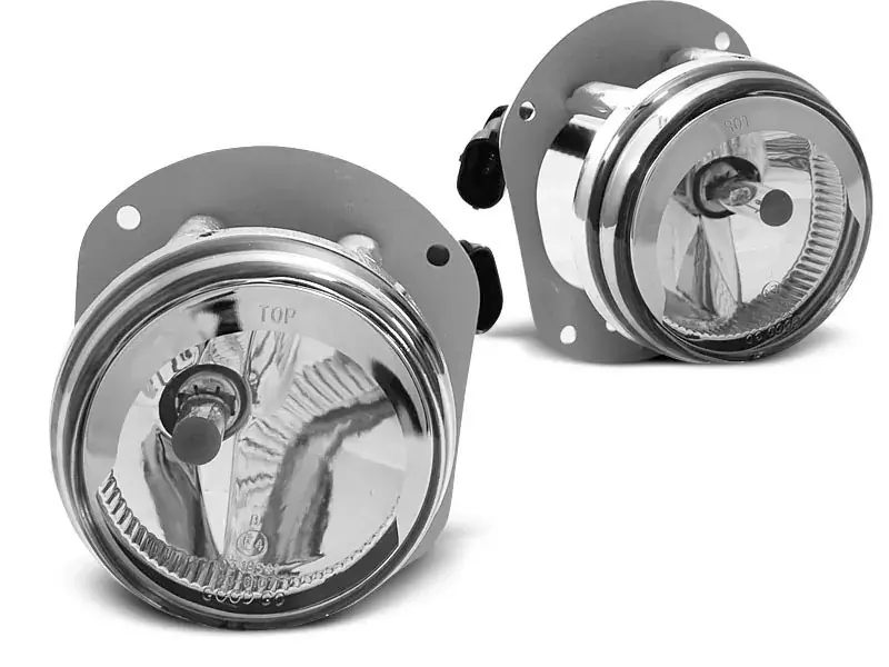 Günstig Nebelscheinwerfer chrom passend für Mercedes W204 07-10 AMG / W211 06-09 E63