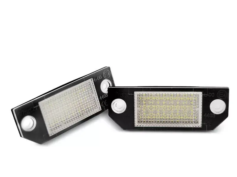 LED Kennzeichenleuchten passend für Ford Focus Mk2 & C-Max Begrenztes Angebot