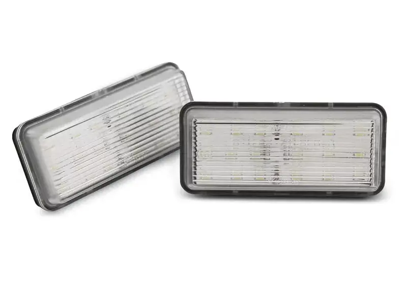 LED Kennzeichenleuchten passend für Toyota Land Cruiser & Lexus Solange Der Vorrat Reicht