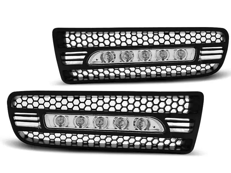 Nur Heute Nebelscheinwerfer Rahmen LED passend für VW Golf 4
