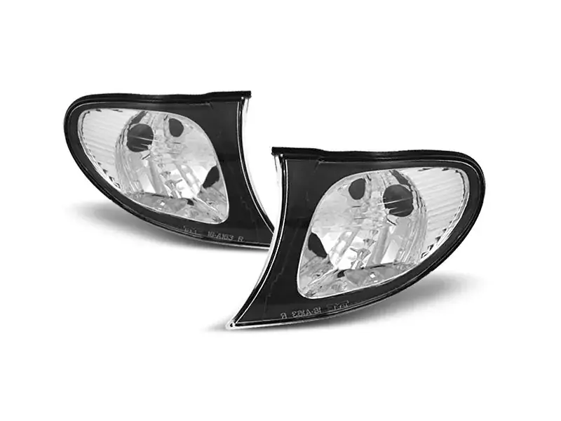 Blinker schwarz Rand passend für BMW E46 Limousine & Touring (09/2001–03/2005) Zertifiziert