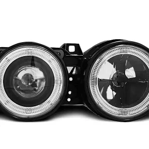 Top-Angebot Scheinwerfer Angel Eyes schwarz passend für BMW E30 11.82–06.94