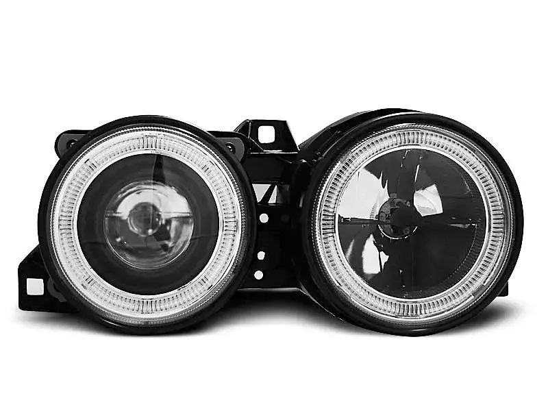Top-Angebot Scheinwerfer Angel Eyes schwarz passend für BMW E30 11.82–06.94