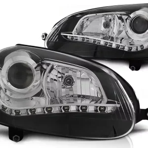 Xenon Scheinwerfer schwarz passend für VW Golf 5 Günstig