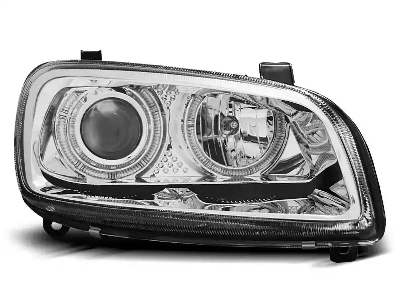 Sichere Zahlung Scheinwerfer Angel Eyes Chrom passend für Toyota RAV4 06.94-06.00