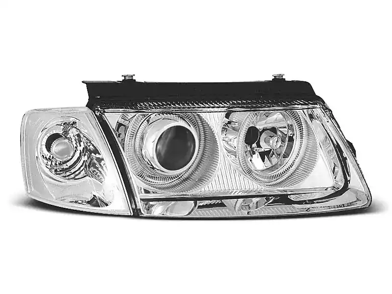 Scheinwerfer Angel Eyes chrom passend für VW Passat B5 3B Jetzt Bestellen