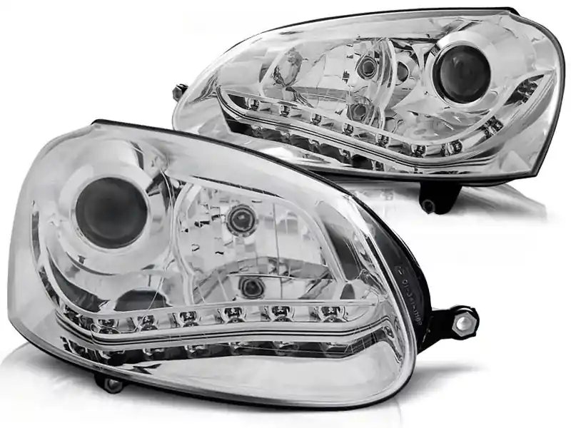 Xenon Scheinwerfer chrom passend für VW Golf 5 Schnäppchen