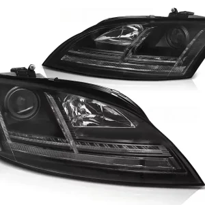 Xenon Scheinwerfer LED DRL Black mit dynamischem Blinker passend für Audi TT 8J 06-10 Angebot