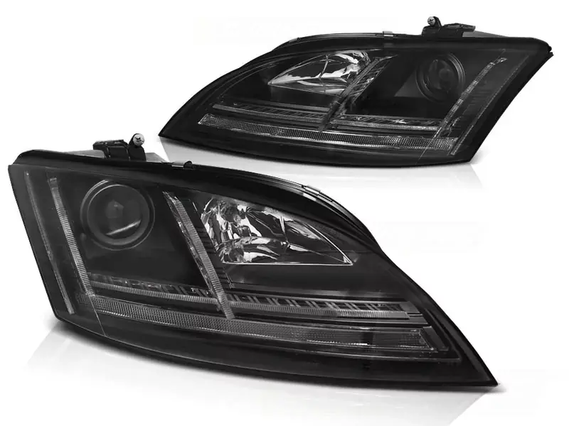 Xenon Scheinwerfer LED DRL Black mit dynamischem Blinker passend für Audi TT 8J 06-10 Angebot