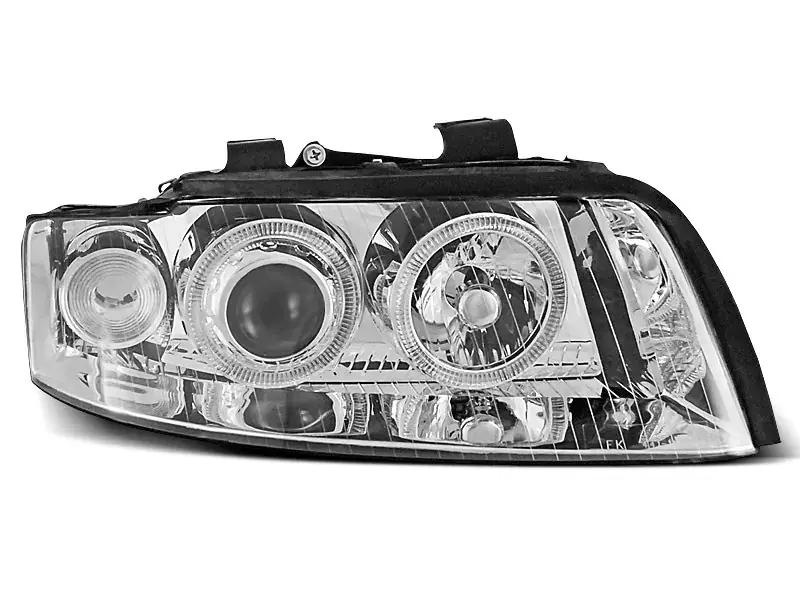 Scheinwerfer Angel Eyes chrom passend für Audi A4 B6 10.00–10.04 Preiswert