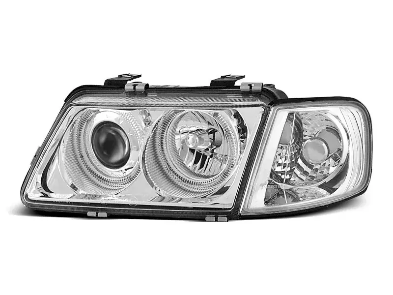 Scheinwerfer Angel Eyes chrom passend für Audi A3 8L Geprüft
