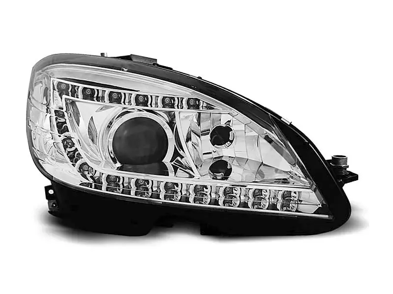 Sonderaktion Xenon Scheinwerfer chrom passend für Mercedes W204 07-10